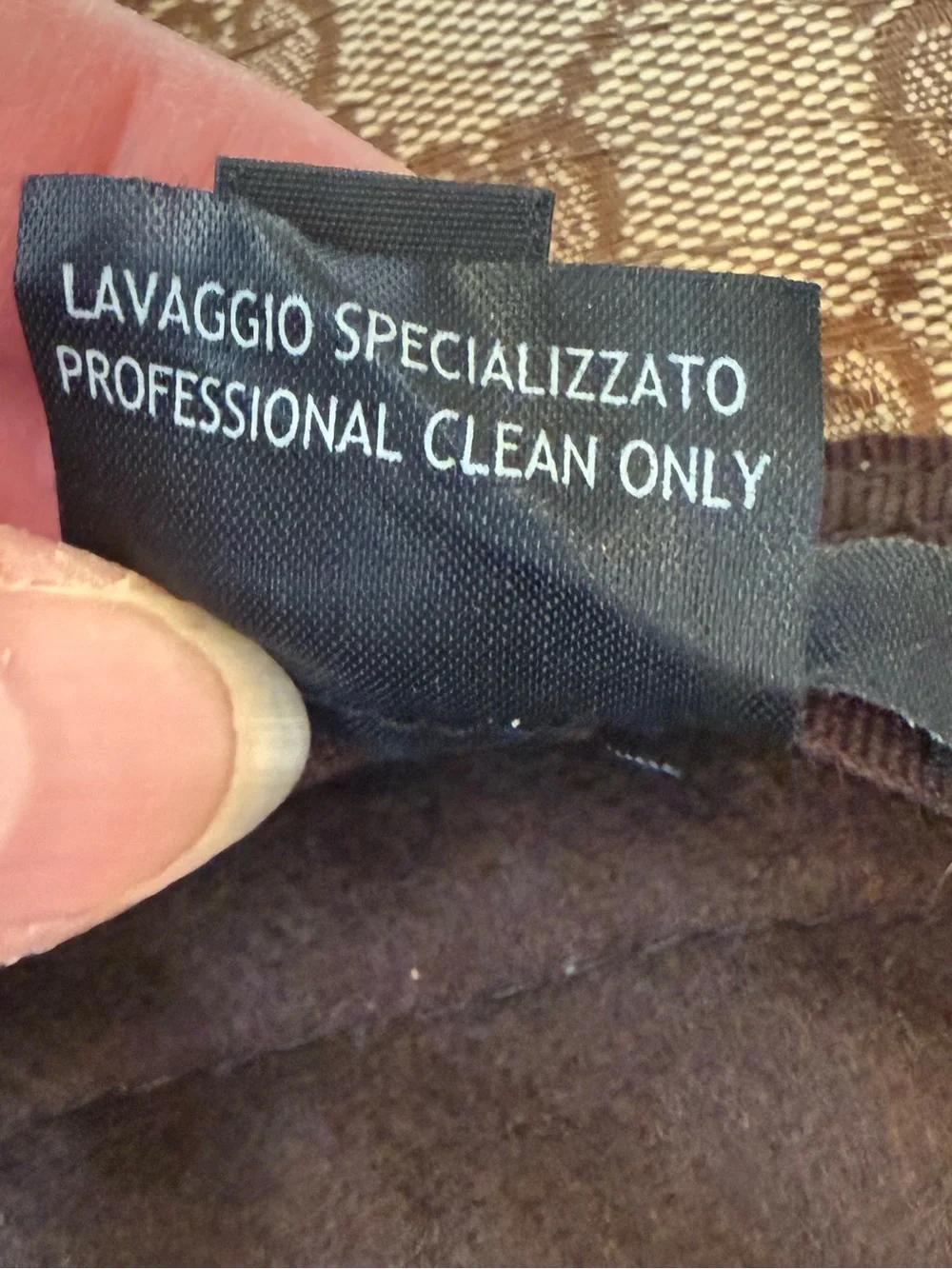 Gucci Tan GG Monogram Bucket Hat with Green and Cream Stripe - Picture 12 of 13